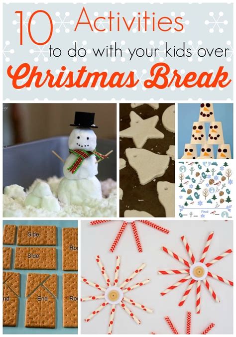 10 Activities to Do with Your Kids over Christmas Break - Happy Healthy Mama