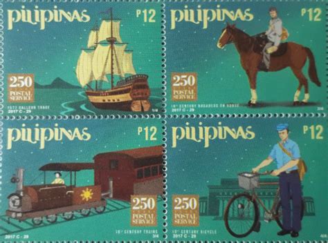 2017 250th Anniversary of the Philippine Postal Service Stamps | Philpost