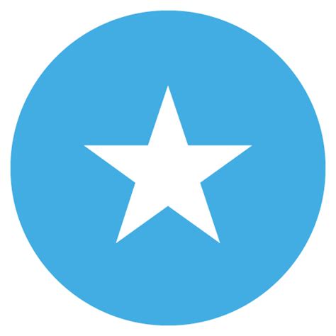 Flag Of Somalia | ID#: 2463 | Emoji.co.uk