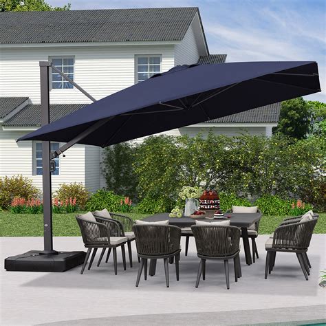 Maid Picket Controversial oversized cantilever umbrella guitar Paving drink