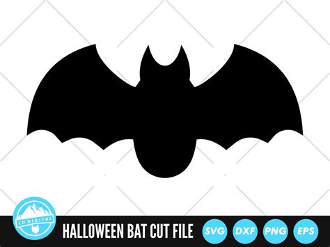 Bat SVG Files Halloween SVG Cut Files Bat Silhouette Vector File Halloween Clip Art Cnc Files - Etsy