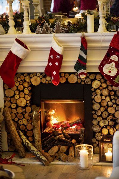 Christmas stockings hanging by the chimney | Photo - rawpixel