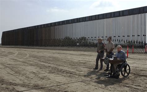Texas continues border wall despite efforts by Biden to stop construction