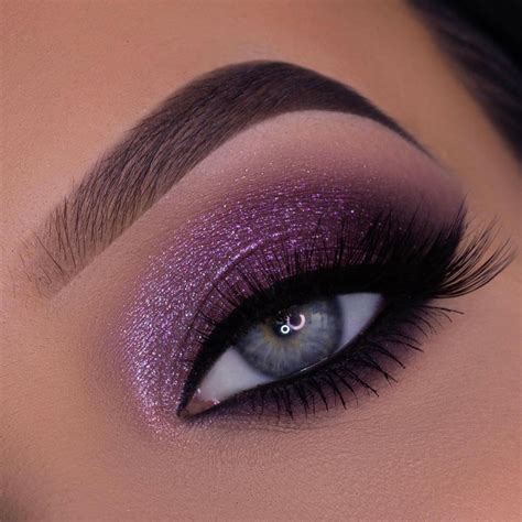 @anknook stuns in this purple #smokeyeye using our Enchanted Eyeshadow Palette. 💜 Double-tap if ...