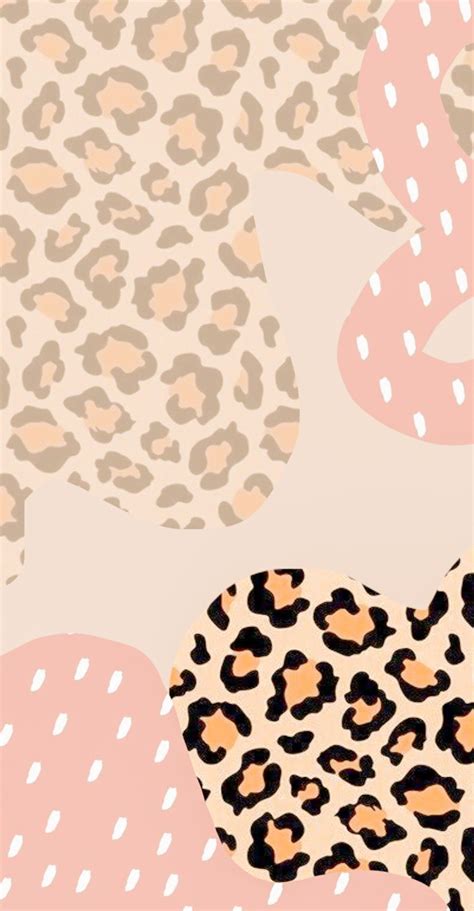 Iphone Wallpaper Leopard Print Aesthetic - Formas simples leopard print peel y stick wallpaper ...