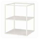 ENHET base fr w shelves, white, 24x24x30" - IKEA