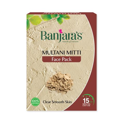 Banjara's Multani Mitti Face Pack Powder - Harish Food Zone