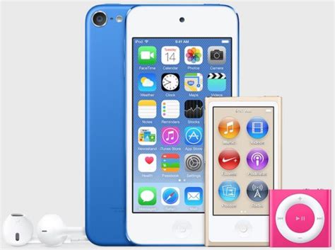 iPods in Yet Unreleased Colours Spotted in iTunes 12.2 • iPhone in ...