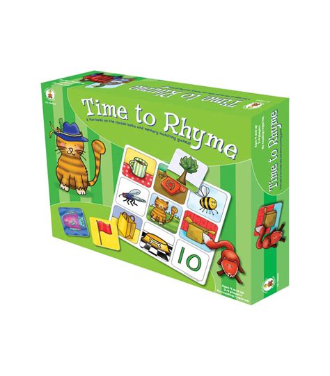 Time to Rhyme Board Game Grade PK-1