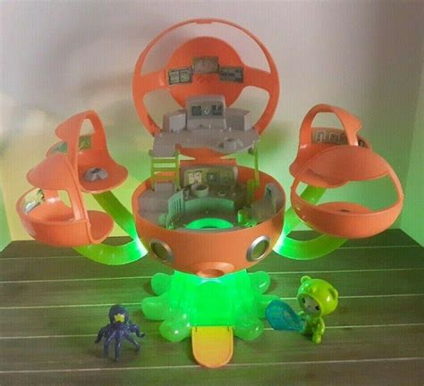 Octonauts Octopod Playset Sea Slimed Lights Up Sound Toy with Figures ...