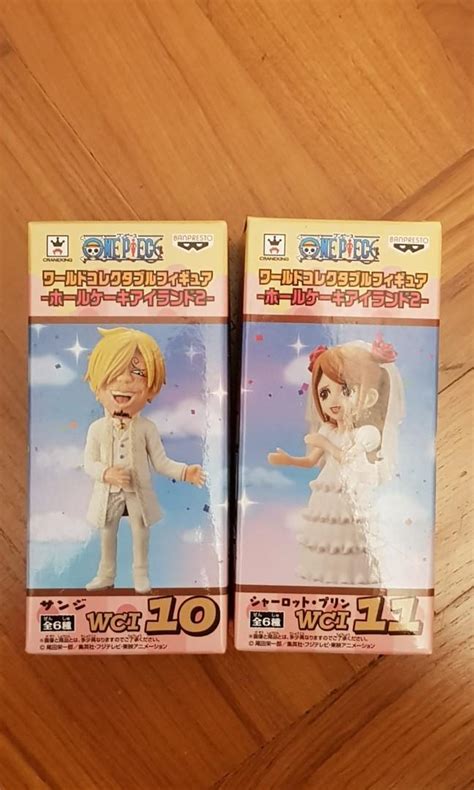 Sanji & Pudding- One Piece WCF, Hobbies & Toys, Toys & Games on Carousell