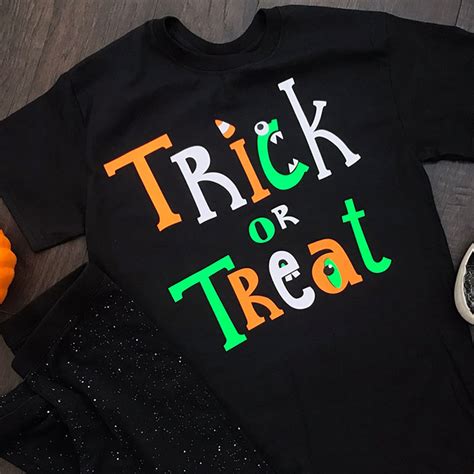 Make Your Own Halloween Shirts with Your Cricut - 100 Directions