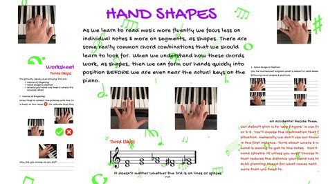 Piano Chord Shapes – Sharon Ellam's Ellamentary Music Games