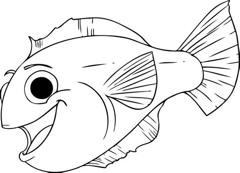 Free Printable Fish Coloring Pages For Kids