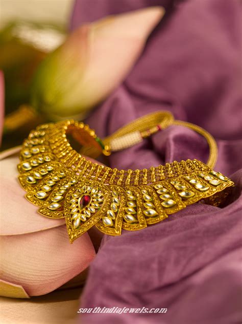 Tanishq Gold choker necklace ~ South India Jewels