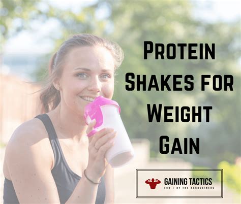 Homemade Protein Shakes for Weight Gain - Gaining Tactics