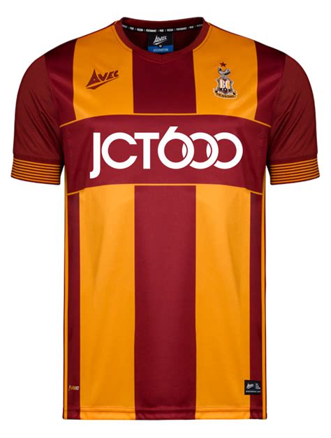 Bradford City 17-18 Home & Away Kits Released - Footy Headlines