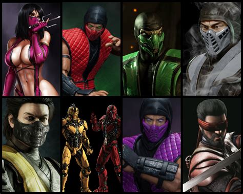 Mortal Kombat Charaktere : Digital Illustration of Mortal Kombat ...