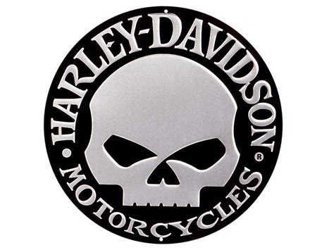 Harley-Davidson Schild "Skull" 99332-08V | Harley davidson signs ...