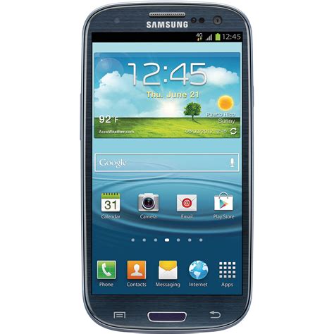 Samsung Galaxy S III 16GB AT&T Branded Smartphone I747-BLUE