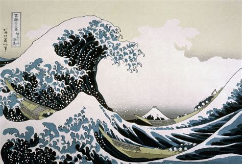 chinese wave drawing | Japanese art prints, Ocean waves painting ...