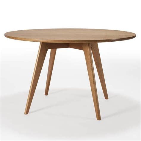 Small Round Mid Century Dining Table (30 Inch); Comes in Cherry, Walnut, Oak or Mahogany; FREE ...