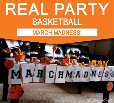 Basketball Party Ideas | March Madness Party