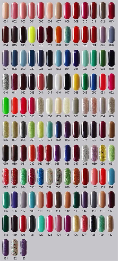 Hard Gel Nails Colors - bmp-toethumb