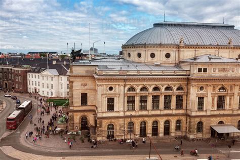 Royal Danish Theatre in Copenhagen, Denmark - Stock Photo - Dissolve