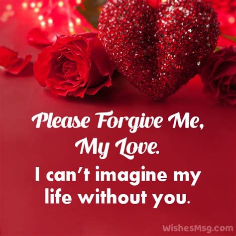 Sorry Messages for Wife - Romantic Apology Quotes | WishesMsg (2022)