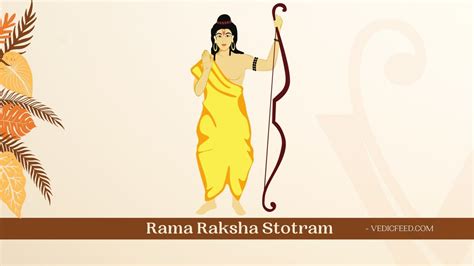 Shri Rama Raksha Stotram Lyrics in Sanskrit and English