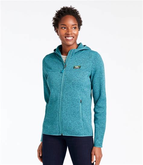 Women's L.L.Bean Sweater Fleece, Full-Zip Hoodie | Women's at L.L.Bean