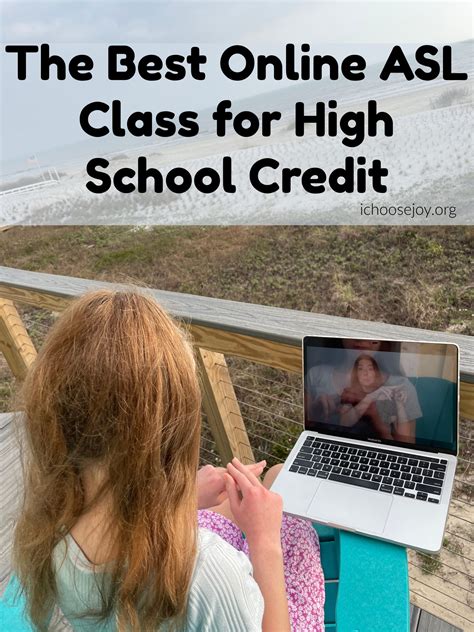 The Best Online ASL Class for High School Credit