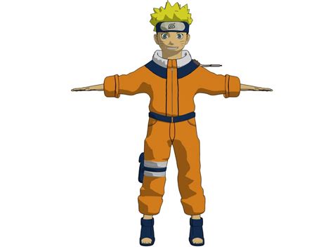 3d model naruto