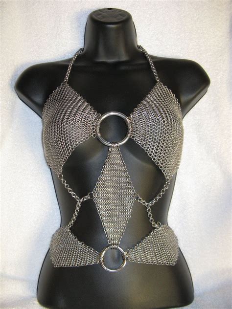 Diamond Chainmail Top by DeviantChainMaille on deviantART | Chain mail ...