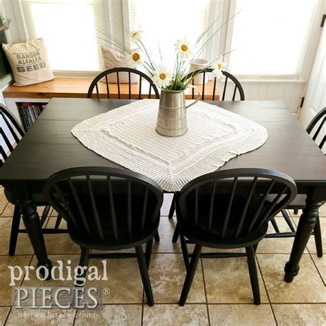 Farmhouse Table Makeover - HomeRight | Dining room design, Table ...