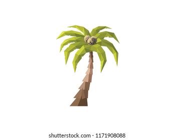 1,145 Low Poly Palm Tree Images, Stock Photos, 3D objects, & Vectors ...