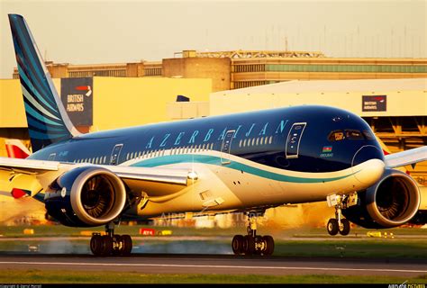 Azerbaijan airlines boeing 787 8 dreamliner photo by darryl morrell ...