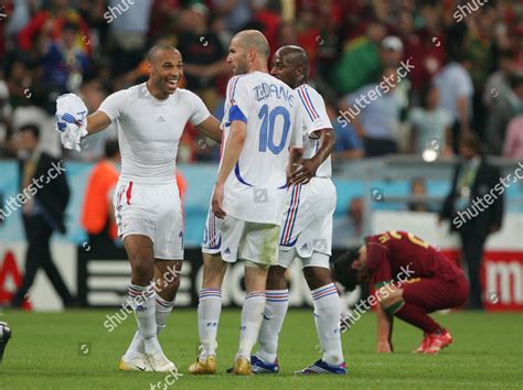 Thierry Henry France Celebrates Reaching World Editorial Stock Photo ...