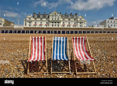 Royal Victoria Hotel. Hastings. England. UK Stock Photo - Alamy