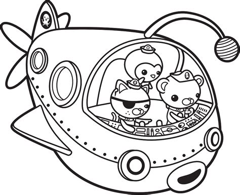 Captain Barnacles Coloring Pages Coloring Pages