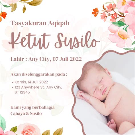 44 Format Kartu Ucapan Aqiqah Kartu Ucapan | Images and Photos finder