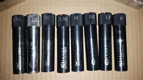 Briley Benelli Crio 12g choke tubes set of 8 - Shotgun Forums