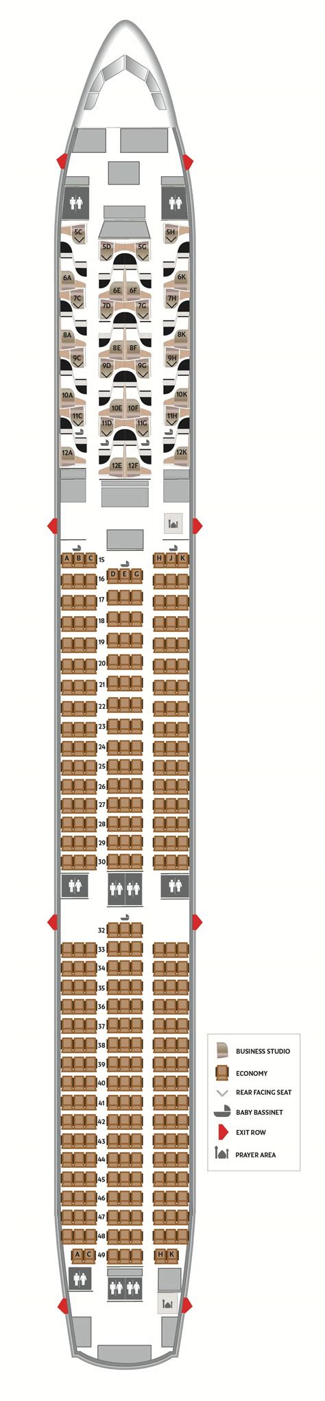 Seating Plan For Boeing 777 300er Jet Etihad | Brokeasshome.com