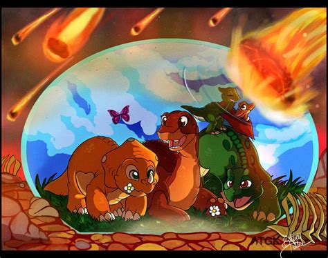 The Power of Friendship by TommyGK | Land before time, Fan art, Evil world