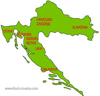 Croatian Regions