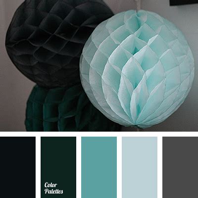 black and turquoise | Color Palette Ideas