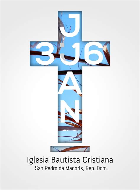 Logo 'Iglesia Bautista Cristiana Juan 3:16' on Behance