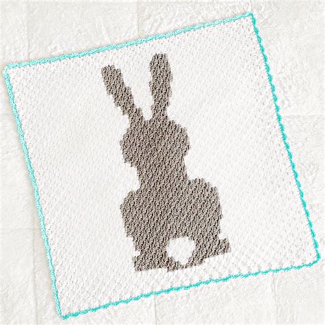 Baby Bunny Blanket - Crochet Pattern Bonanza