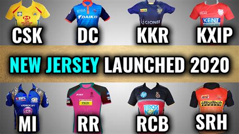 IPL 2022 All Team New Jersey | CSK, RR, KKR, MI, SRH, DD, KXIP, RCB